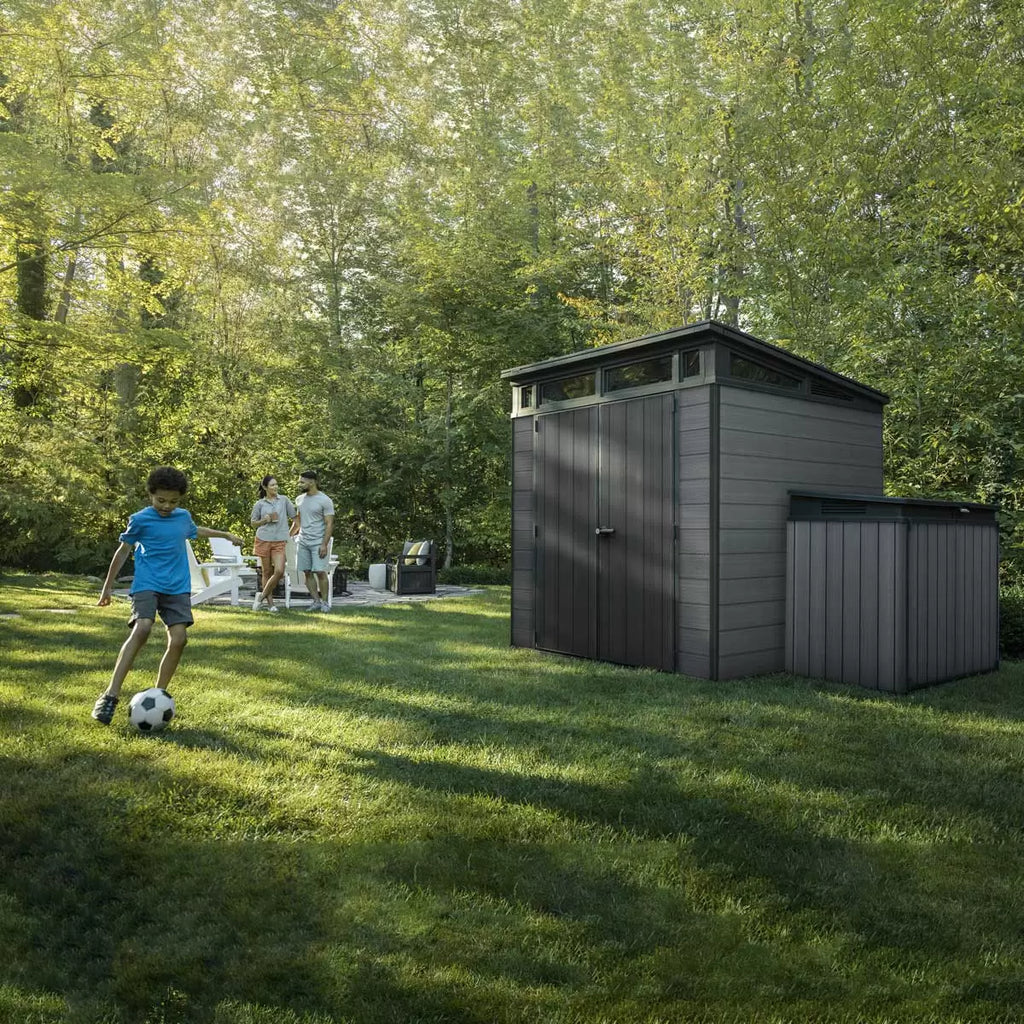 Keter Cortina 7 x 7 ft Resin Storage Shed – view 5
