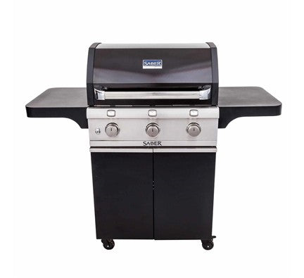 Saber Deluxe 3-Burner Infrared Gas Grill – view 4