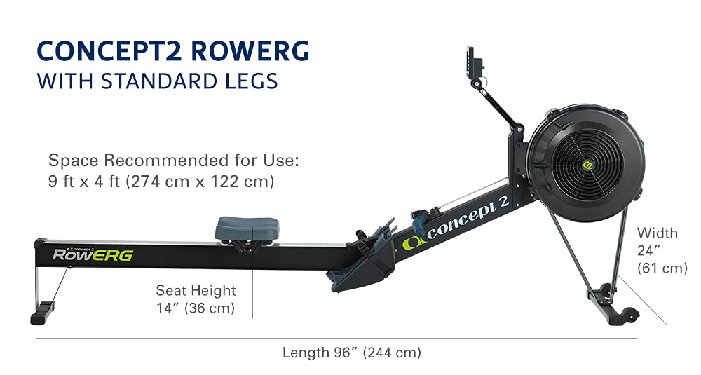 Concept2 RowErg Indoor Rowing Machine with PM5 Monitor – view 5