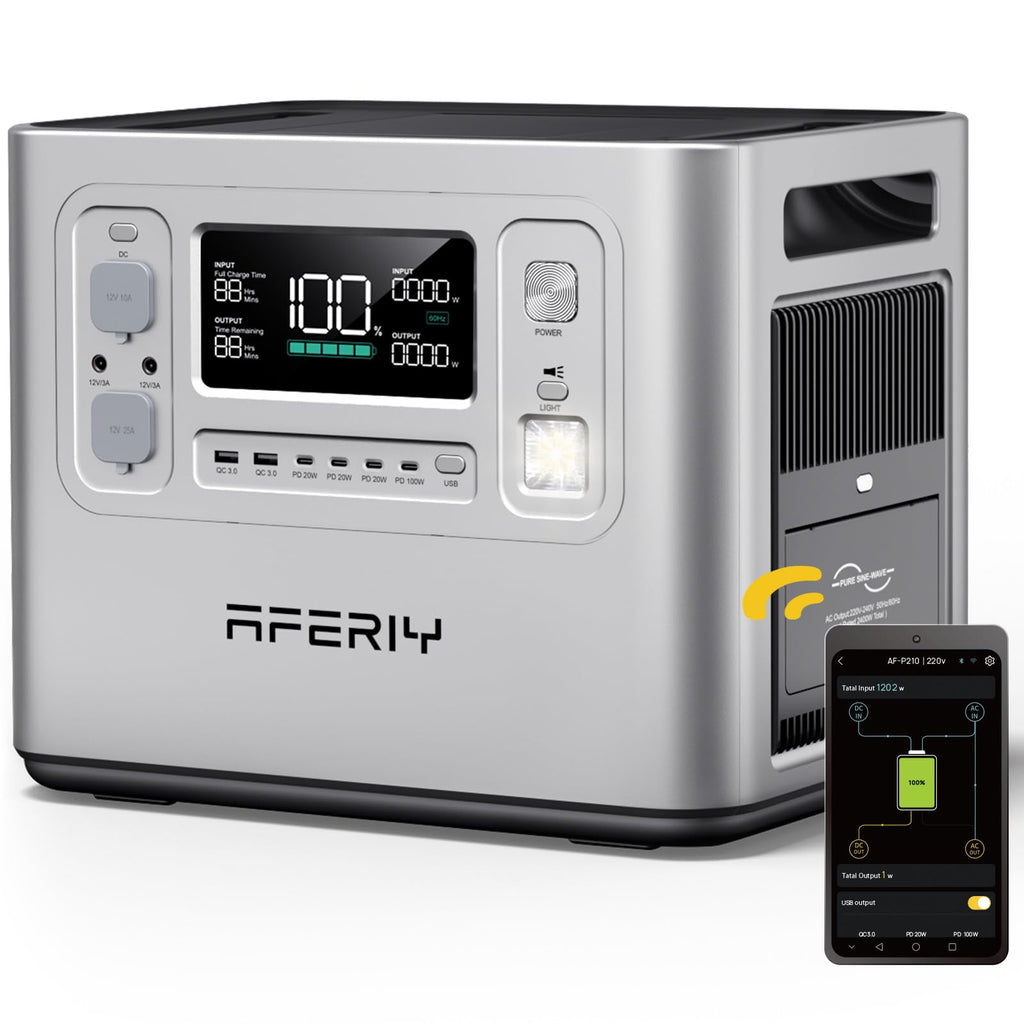 2048Wh Portable Power Station 2400W LiFePO4 – view 14