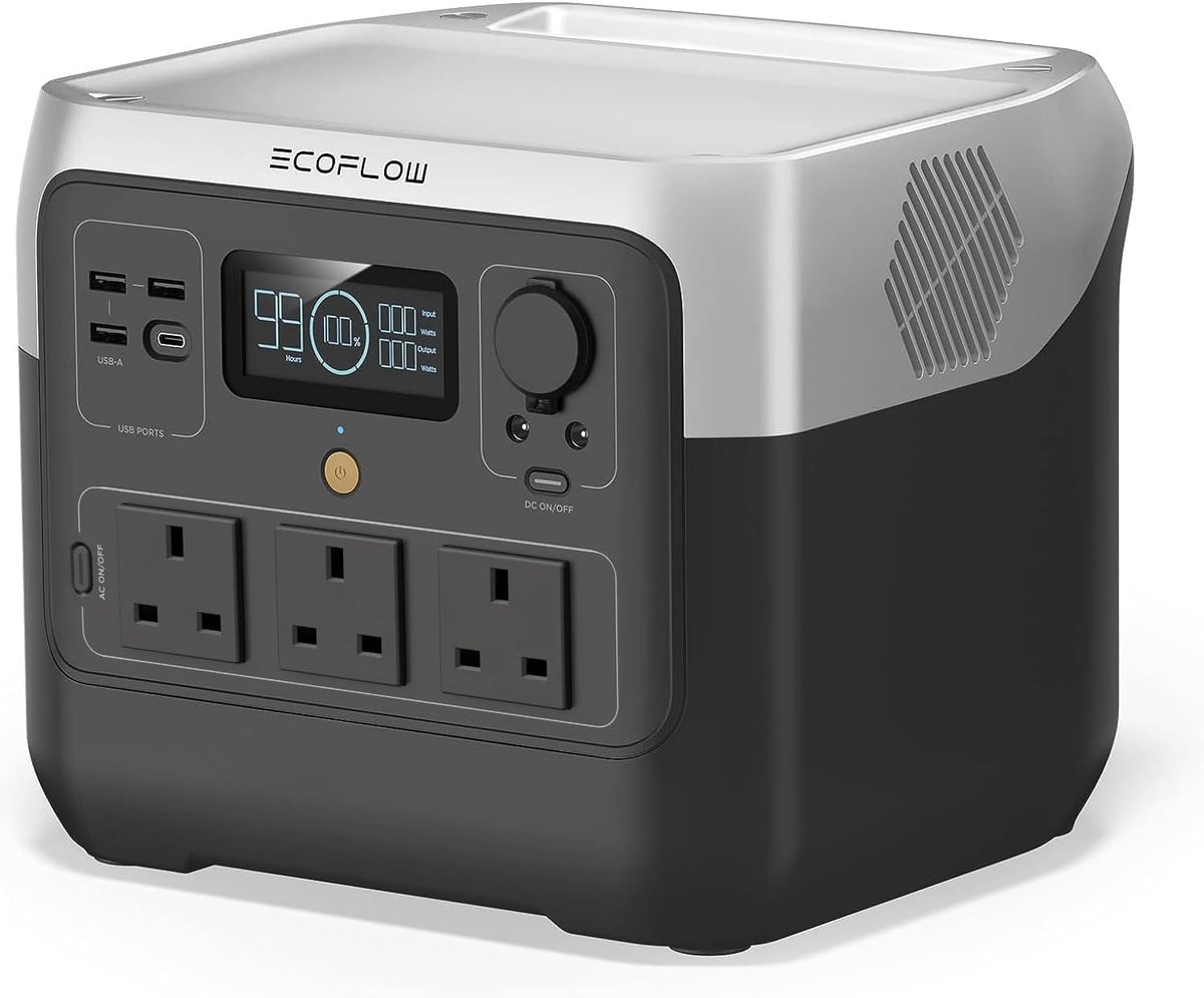 768Wh Portable Power Station 1600W Peak