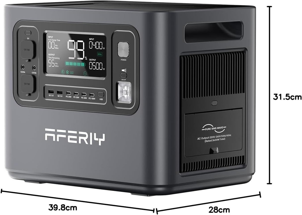 2048Wh Portable Power Station 2400W LiFePO4 – view 10