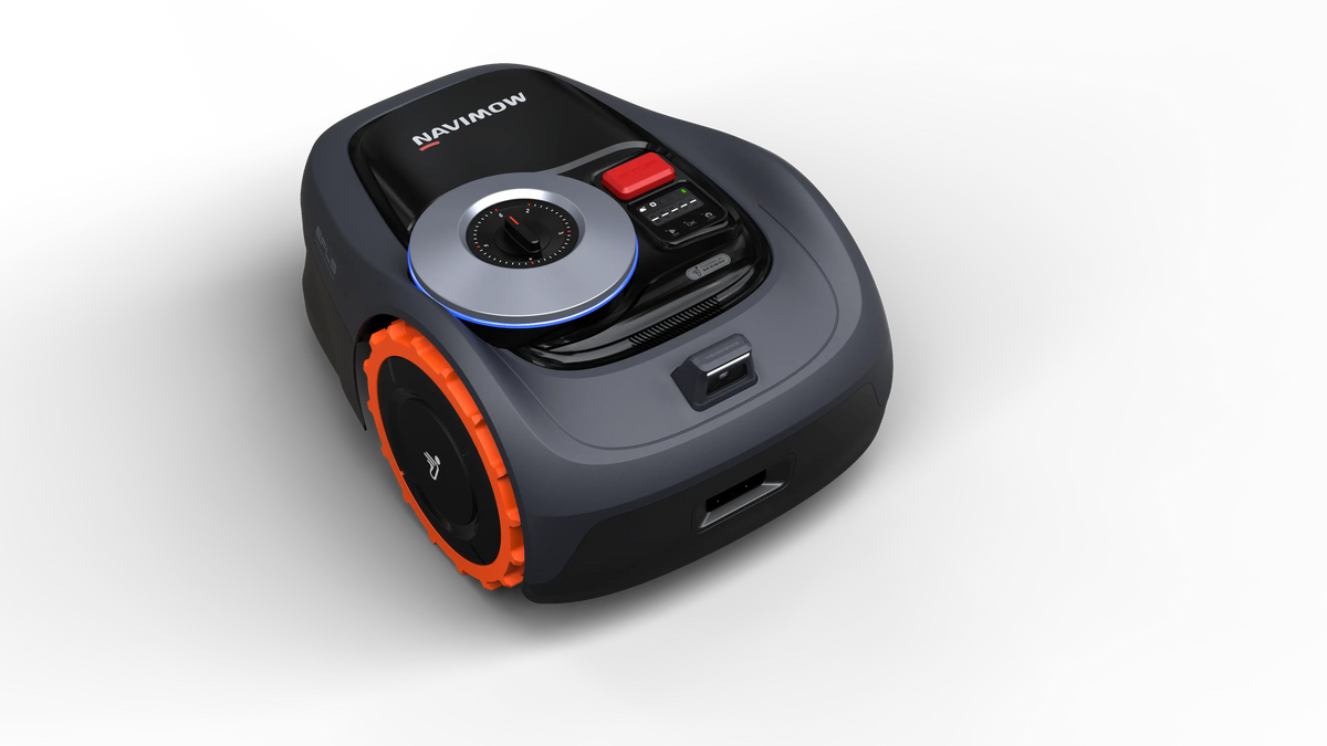 Wire-Free Robot Lawn Mower with AI Vision Navigation