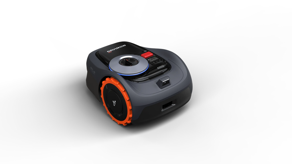 Wire-Free Robot Lawn Mower with AI Vision Navigation – view 2