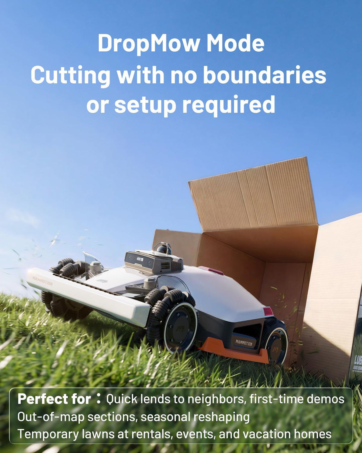 Mammotion LUBA 3 AWD 1500 Robot Lawn Mower – view 5