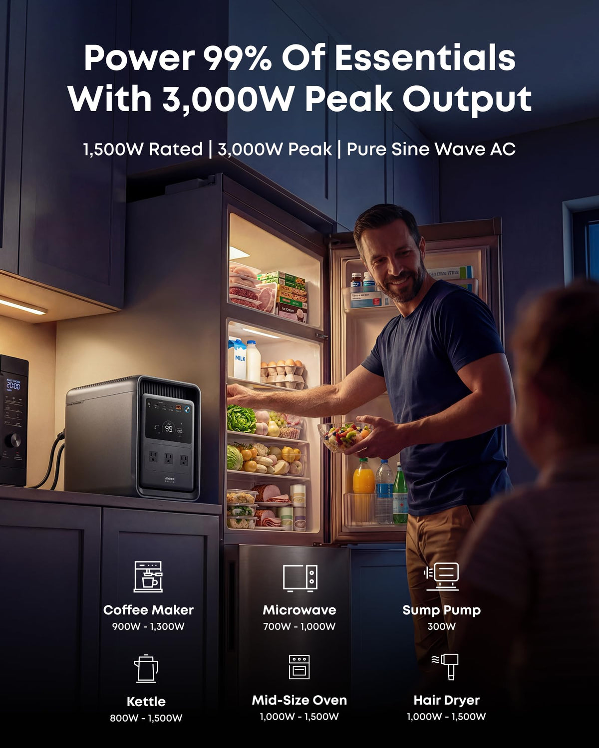 Anker SOLIX S2000 Portable Power Station 2010Wh 3000W Peak – view 7