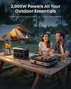 1024Wh 2000W Portable Power Station with UPS – view 3
