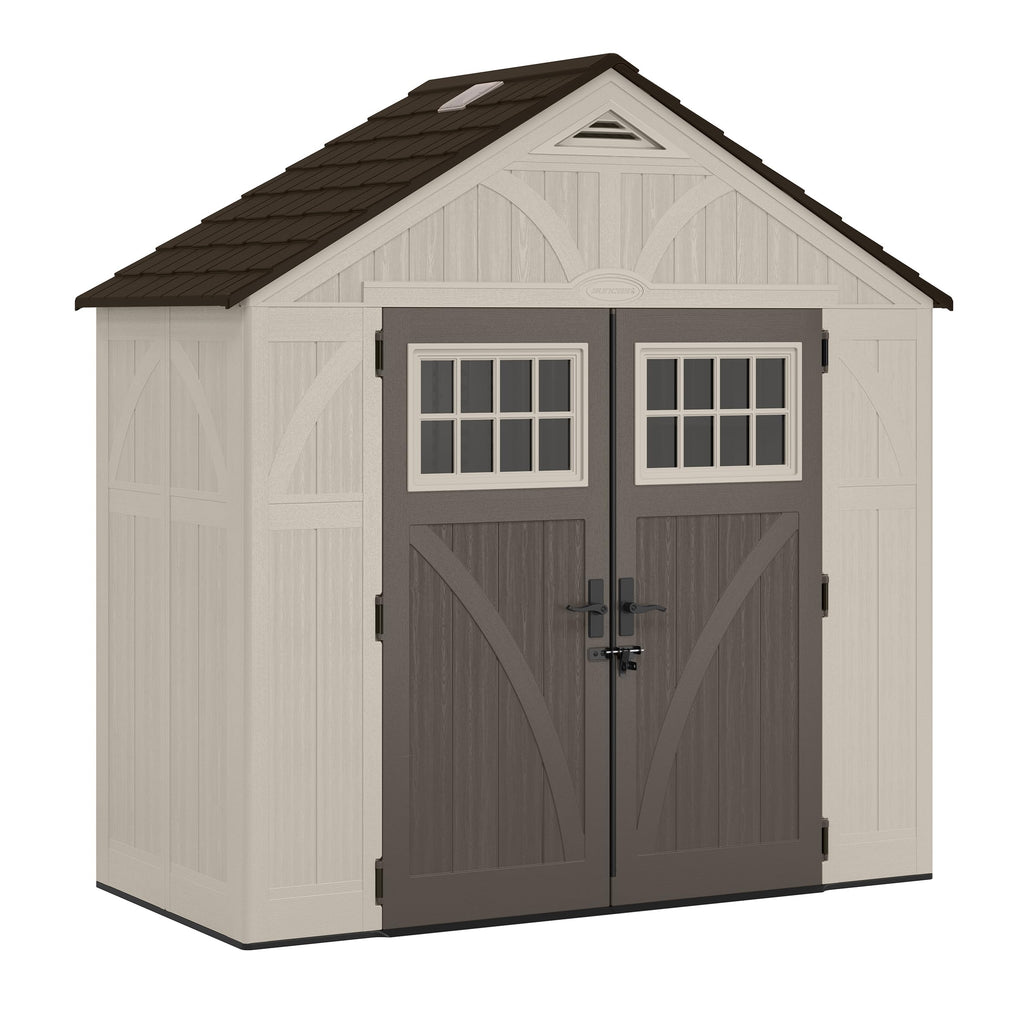 Suncast Tremont 8 x 4 ft Resin Storage Shed – view 2