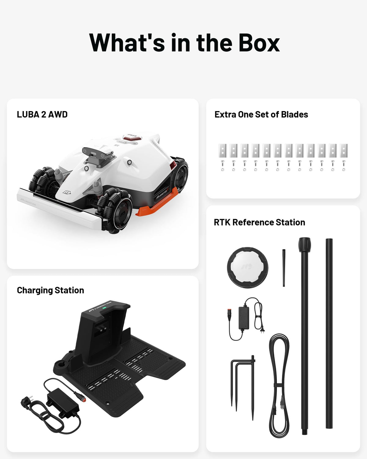 Mammotion LUBA 2 AWD 3000X Robot Lawn Mower – view 7