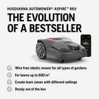 Husqvarna Automower Aspire R6V Robot Lawn Mower – view 2
