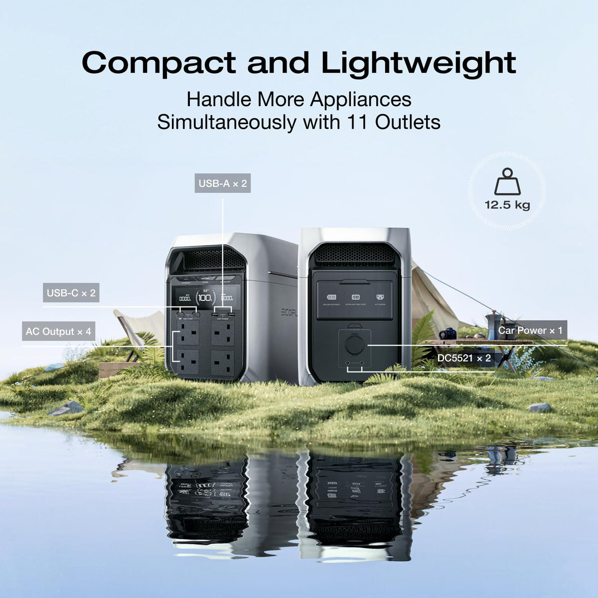 1024Wh Portable Power Station LiFePO4 – view 7