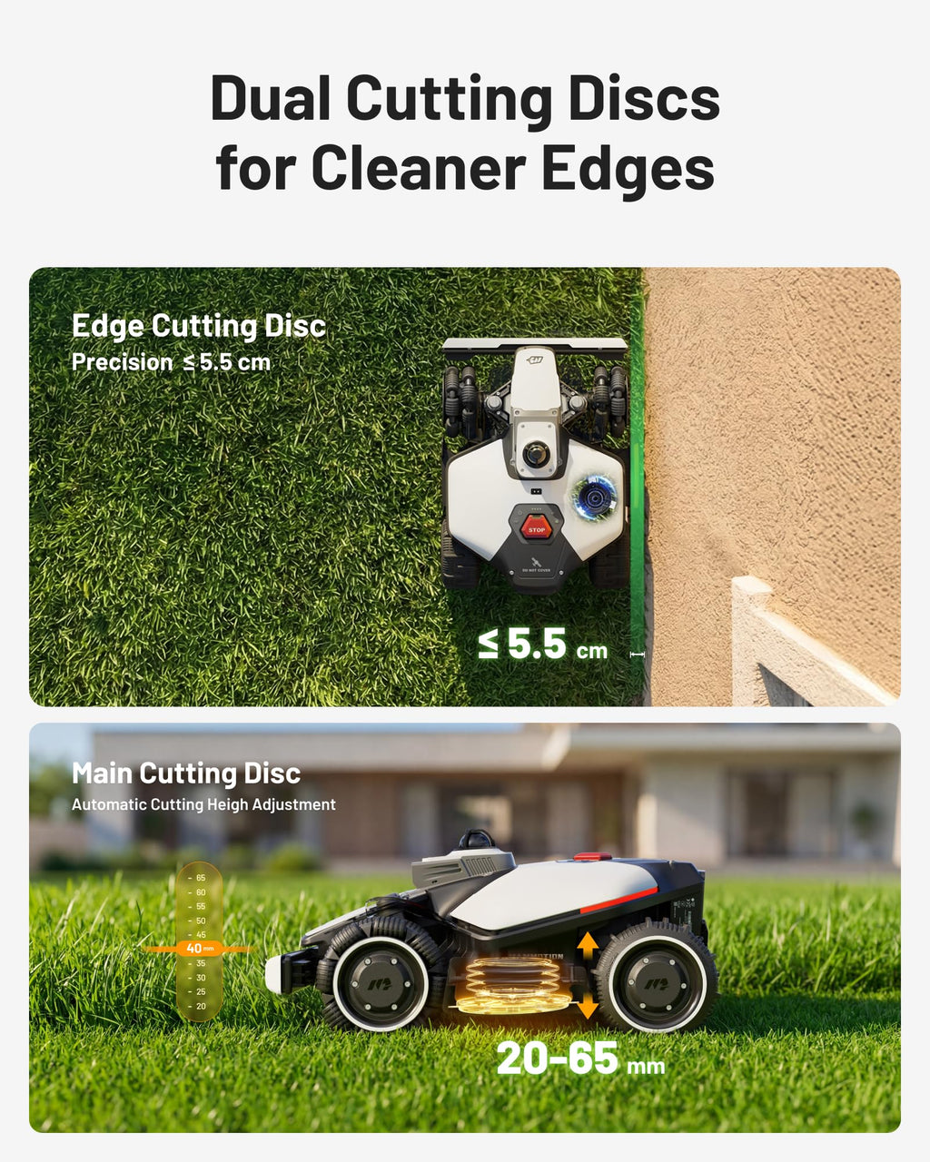 Mammotion LUBA mini 2 AWD 1500 Robot Lawn Mower – view 5