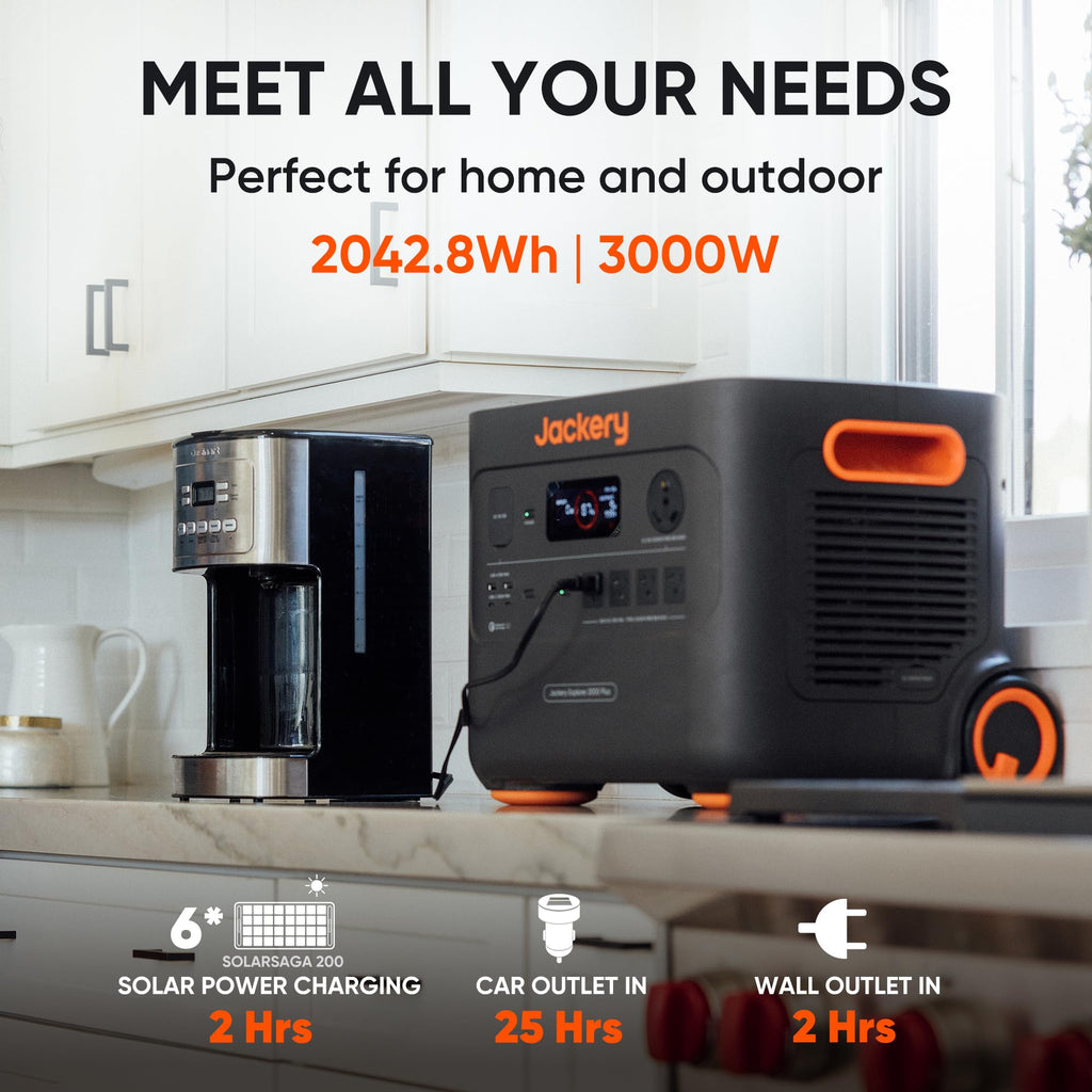 Jackery Explorer 2000 Plus Portable Power Station 2042Wh 3000W – view 2