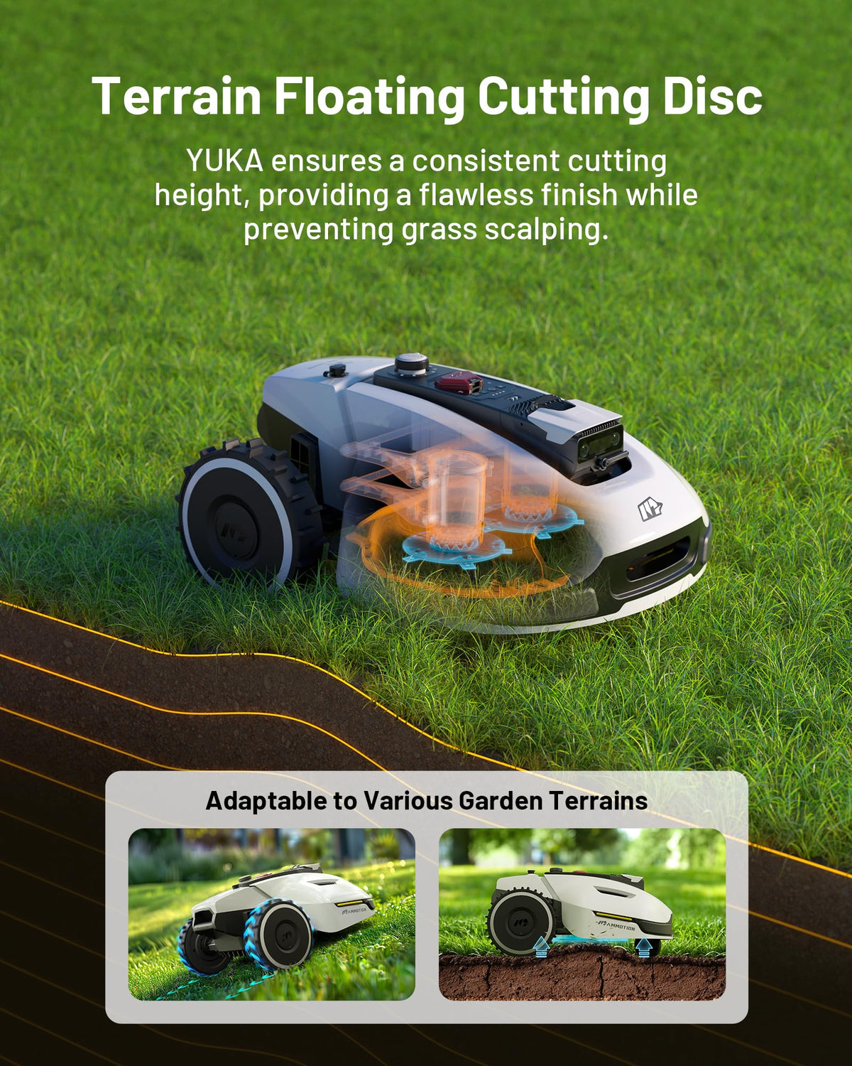 Mammotion YUKA 3000 Robot Lawn Mower – view 3