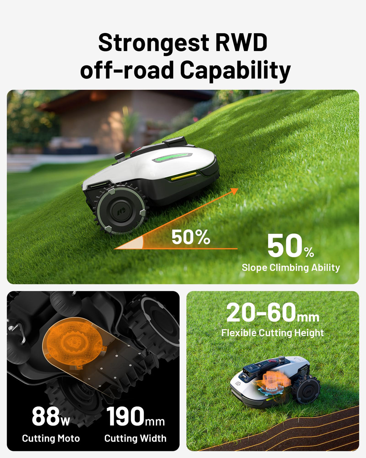 Mammotion YUKA mini 500 Robot Lawn Mower – view 5