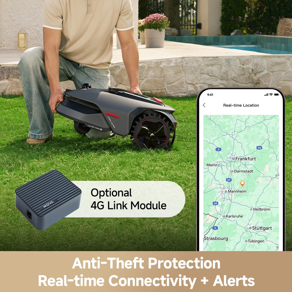 MOVA LiDAX Ultra 800 Robot Lawn Mower – view 4