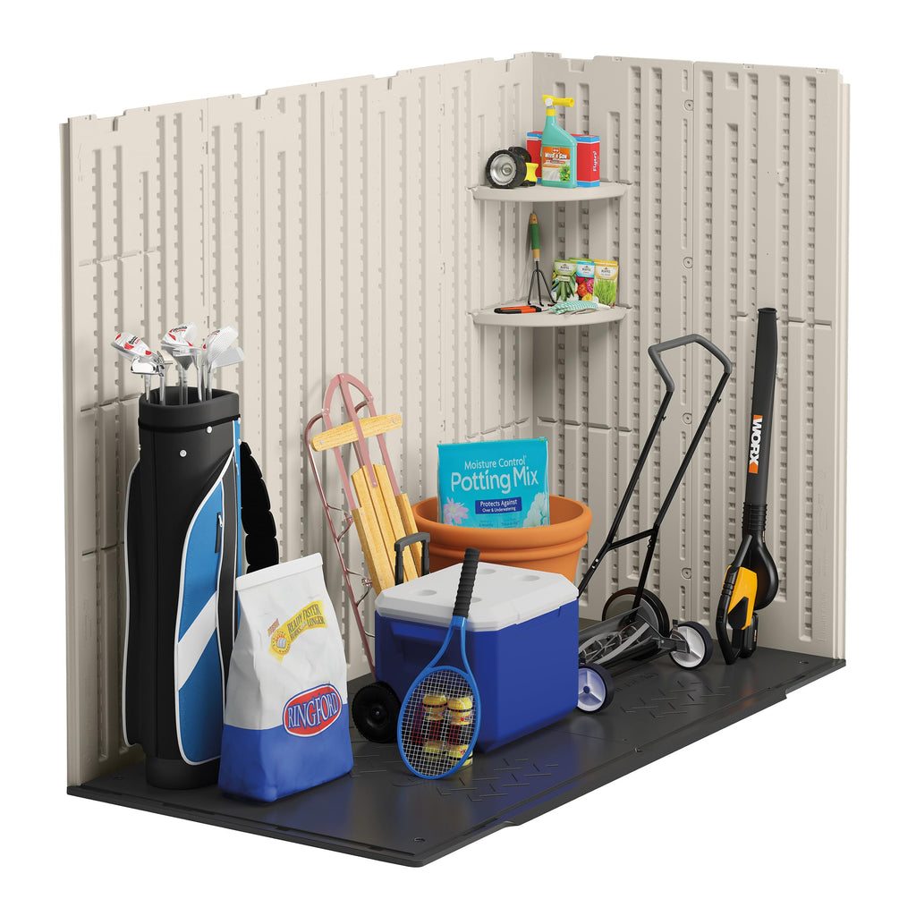 Suncast Tremont 8 x 4 ft Resin Storage Shed – view 4