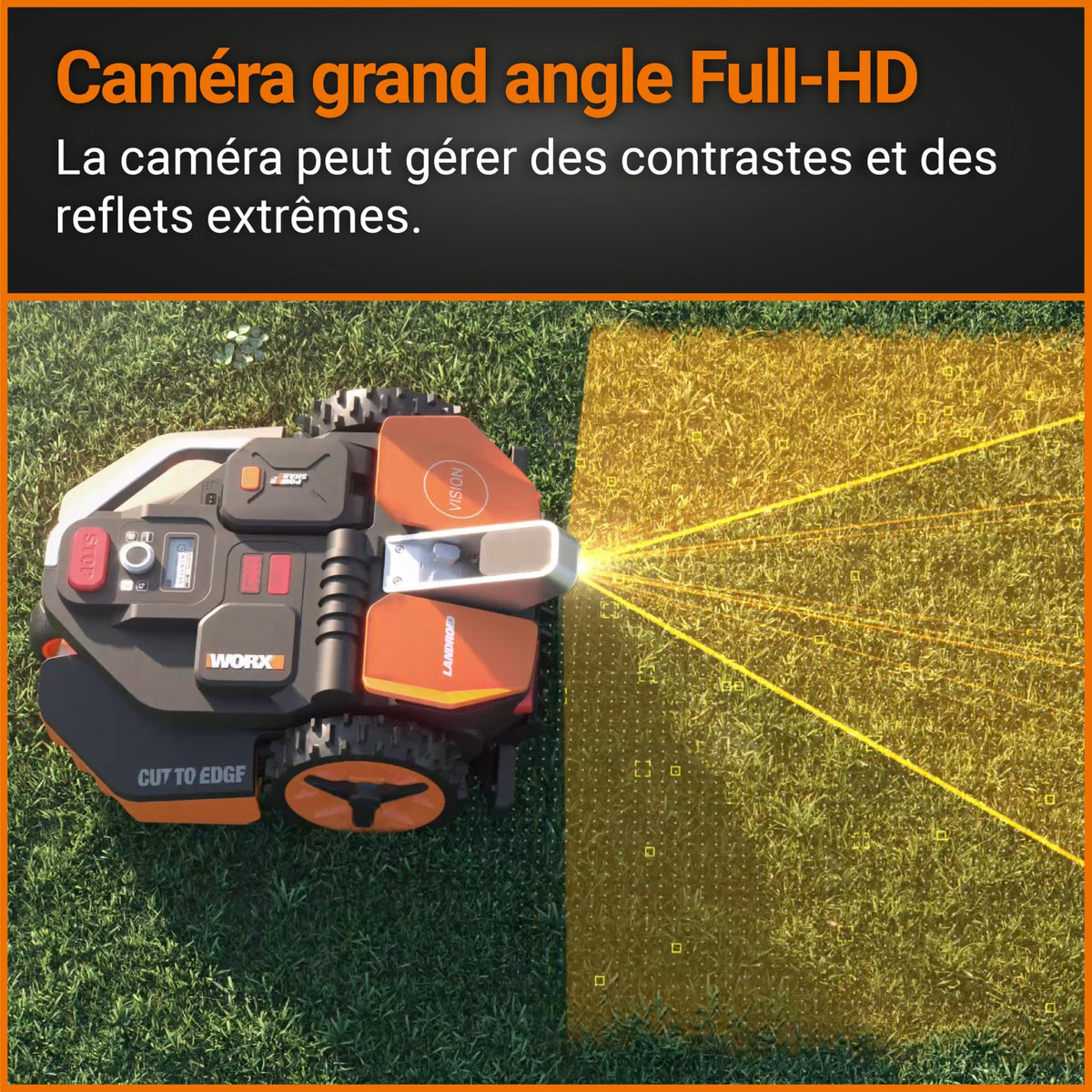 WORX Landroid Vision WR202E Robotic Lawn Mower – view 4