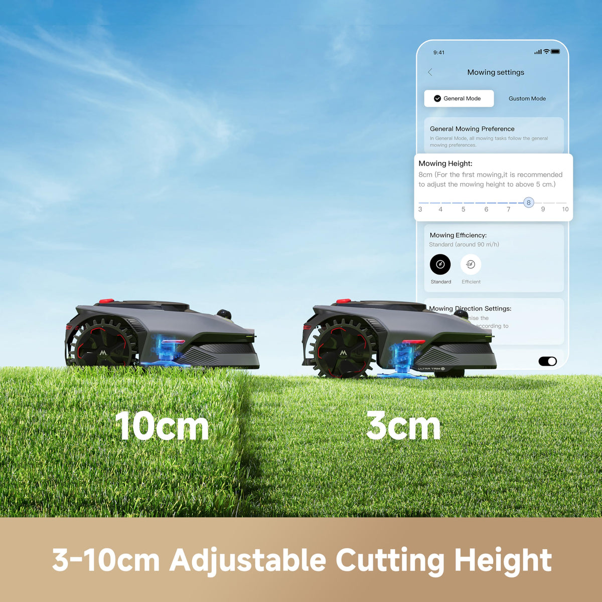 MOVA LiDAX Ultra 800 Robot Lawn Mower – view 6