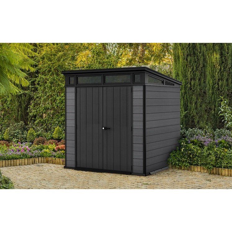 Keter Cortina 7 x 7 ft Resin Storage Shed – view 6
