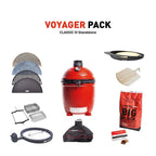 Kamado Joe Classic III Charcoal Grill & Smoker with Voyager Pack