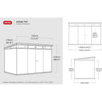 Keter Artisan 11 x 7 ft Resin Storage Shed – view 9