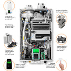 Navien NPE-240A2 Condensing Tankless Water Heater – view 2