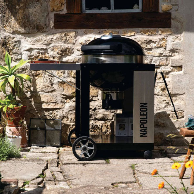 Napoleon PRO Cart 22 in Charcoal Kettle Grill – view 6