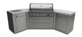 Mont Alpi 805 Outdoor Kitchen Island with Two 45° Corners