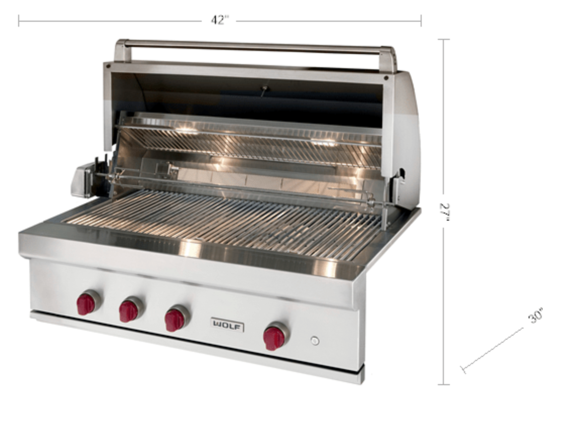 Wolf OG42 42 in Outdoor Gas Grill