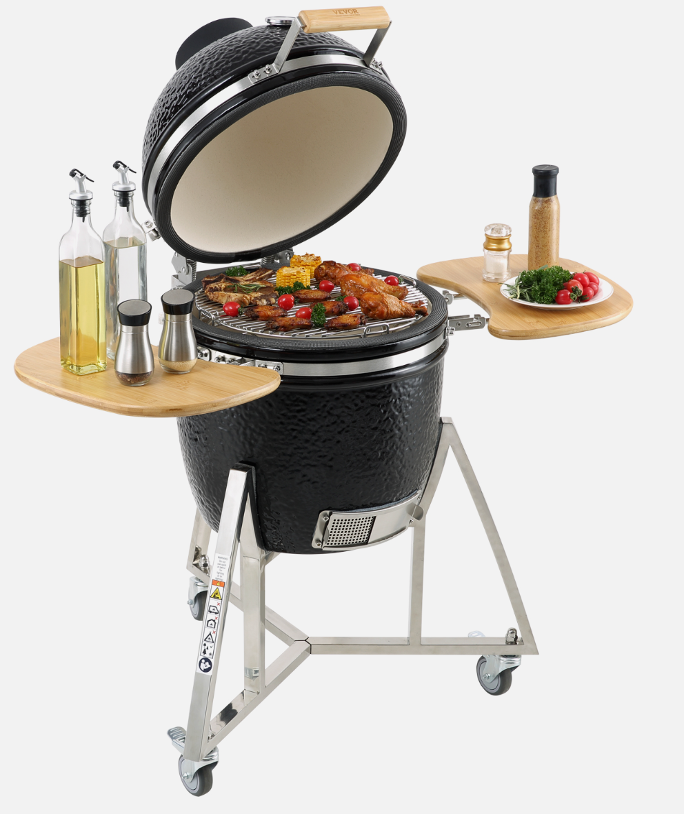 VEVOR 24 in Ceramic Kamado Grill & Smoker