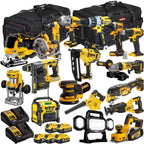 DEWALT 20V MAX XR 18 Tool Combo Kit with 5 Batteries & Charger