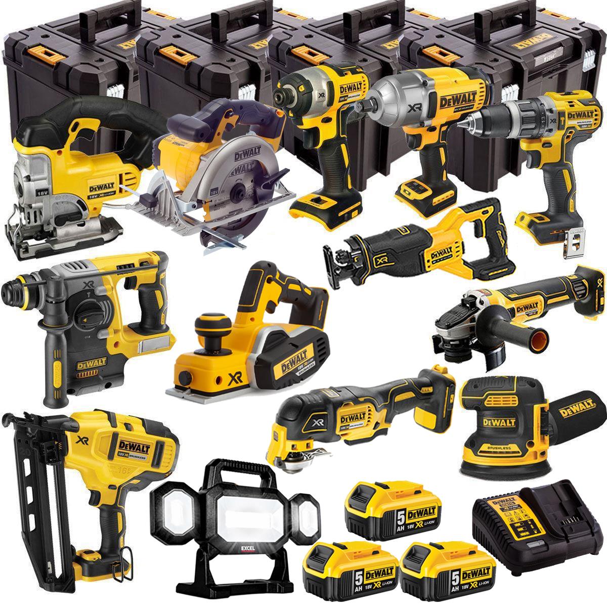 DEWALT 20V MAX XR 13 Tool Combo Kit with 3 x 5.0Ah Batteries