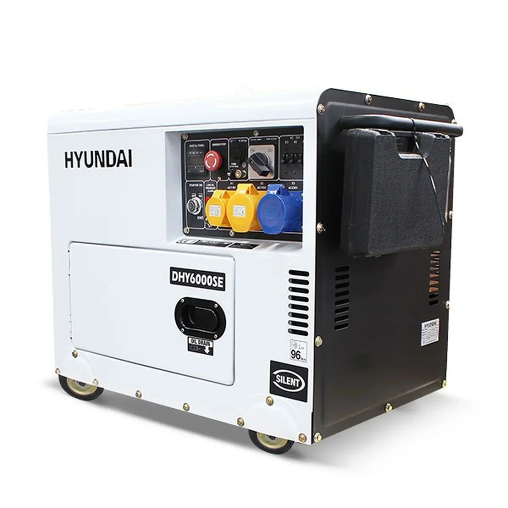 Hyundai DHY6000SE 5200W Diesel Generator – view 6