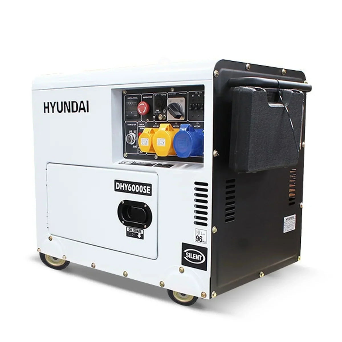 Hyundai DHY6000SE 5200W Diesel Generator – view 6