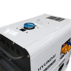 Hyundai DHY6000SE 5200W Diesel Generator – view 8