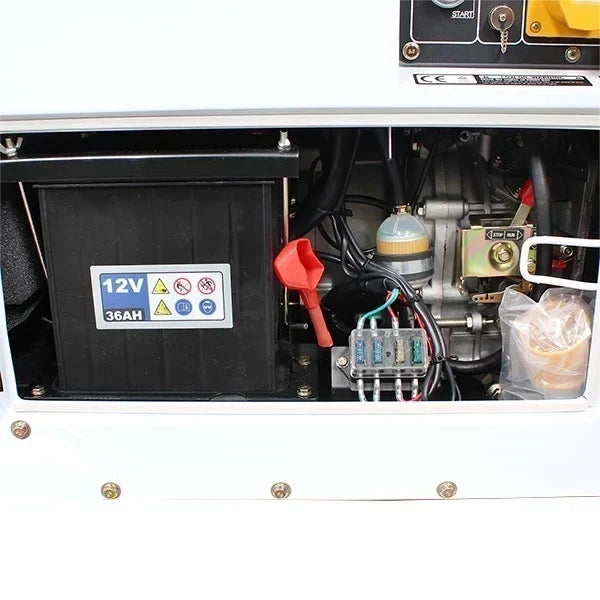 Hyundai DHY8000SELR 5800W Diesel Generator – view 9