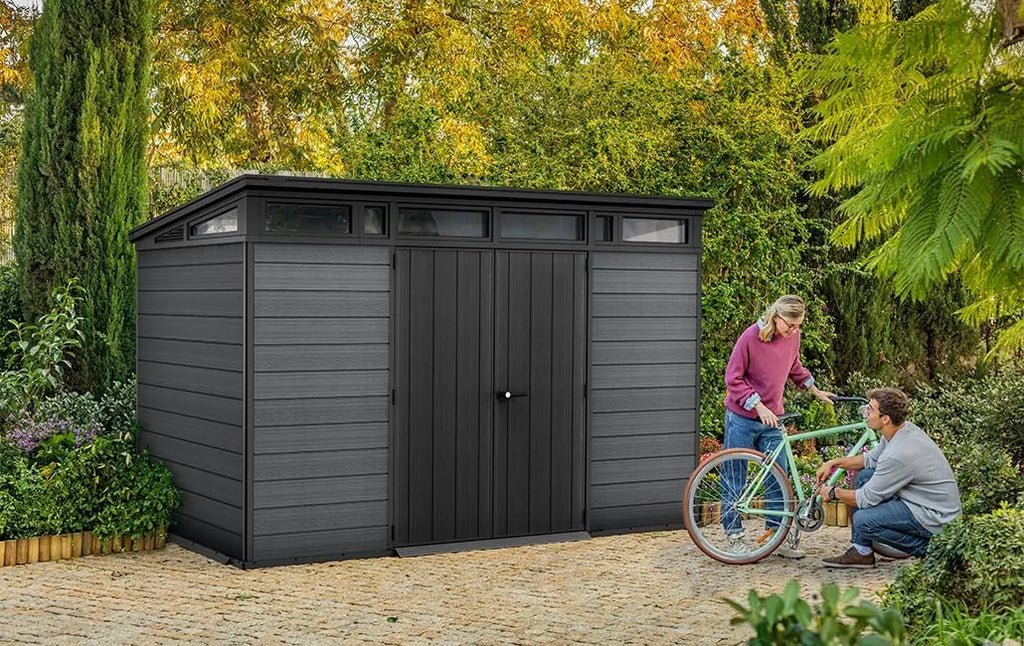 Keter Cortina 11 x 7 ft Resin Storage Shed – view 7