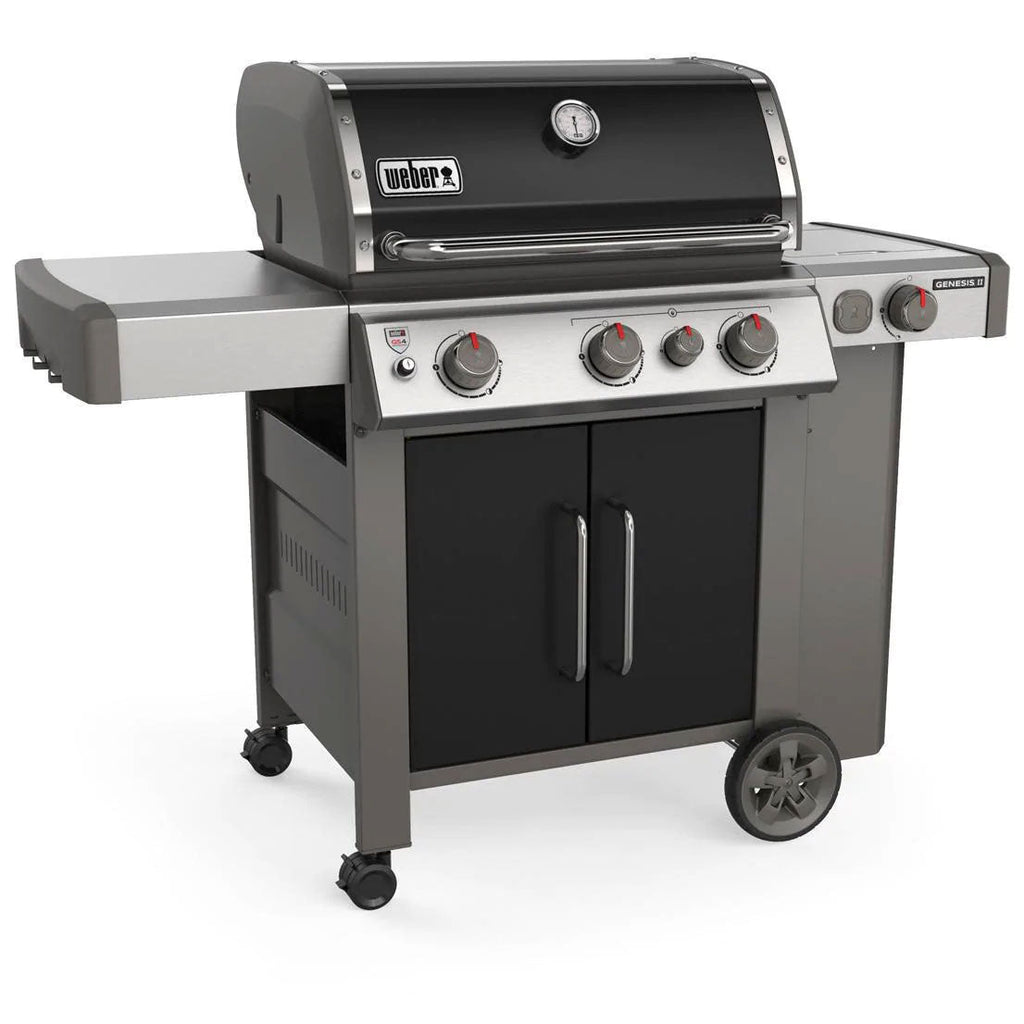 Weber Genesis E-335 3-Burner Propane Gas Grill with Sear Zone & Side Burner